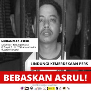 Majelis Hakim Didesak Putus Bebas Terdakwa Asrul