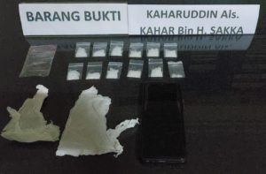 Polisi Ringkus Seorang Pemuda Saat Hendak Jual Sabu di Kawasan Mega Industri Morosi