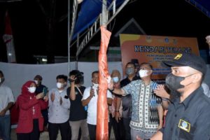 Wali Kota  Resmikan Program Kendari Terang