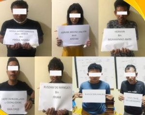Polda Sultra Tangkap Tujuh Tersangka Jaringan Pengedar Sabu, Satu Diantaranya Oknum Anggota Polri
