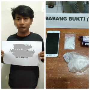 Baru 7 Bulan Keluar dari Lapas, Tukang Batu Kembali Ditangkap Polisi karena Edarkan Sabu