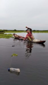 Panen Borubi dan Ika Danggo di Rawa Terbesar