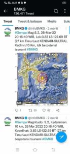 Trauma Gempa, Warga Pilih Tidur di Luar Rumah