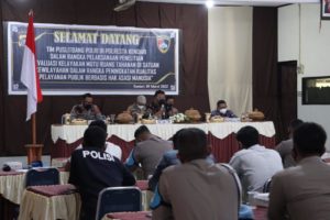 Puslitbang Polri Kunjungi Mapolresta Kendari