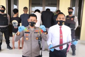 Polisi Gulung Komplotan Geng Motor yang Serang Rental Game Play Station di Korumba