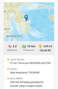 Getaran Gempa Dirasakan Cukup Kuat, Warga Berhamburan ke Luar Rumah