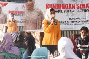 Senator Perempuan Sultra Sambangi Warga Pesisir