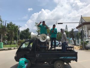 Mahasiswa Demo Kasus Tambang Blok Mandiodo