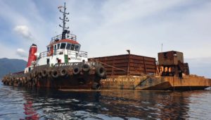 Diduga Tidak Dilengkapi Dokumen Resmi, Tiga Kapal Bermuatan Ore Nikel Diamankan Lanal Kendari di Perairan Konut