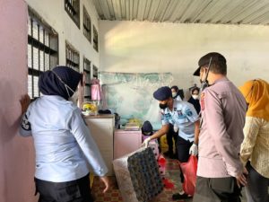 Lapas Perempuan Kendari Gandeng Kepolisian Gelar Razia Kamar Hunian Warga Binaan