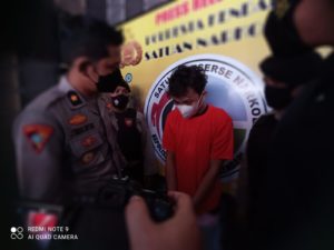 Satres Narkoba Polresta Kendari Kembali Tangkap Pengedar Sabu