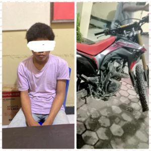 Polisi Ringkus Anak di Bawah Umur yang  Jadi Pelaku Curanmor