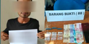 Pria di Baubau Diringkus Polisi Usai Tempel Narkoba di Sekitar Kawasan Taman Makam Pahlawan