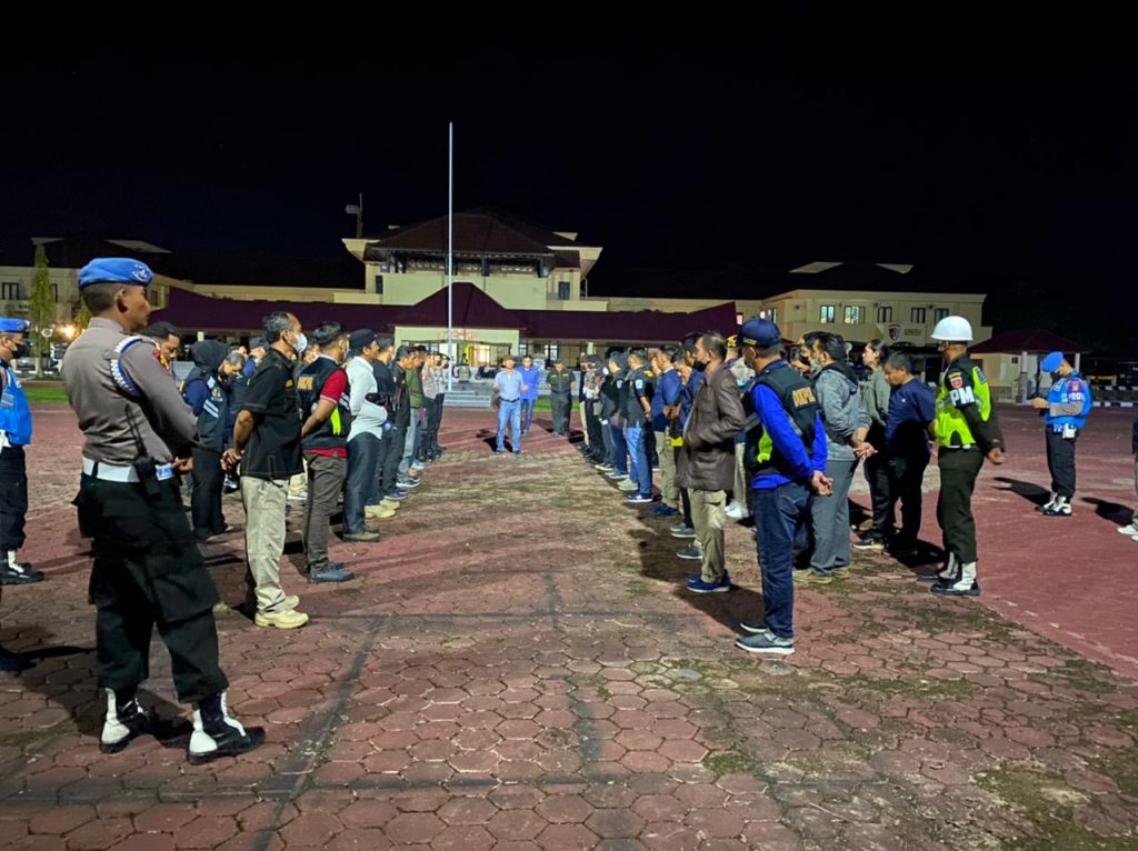 Polisi Bersama TNI Razia Tempat Hiburan Malam di Kendari 1 IMG 20220604 WA0002