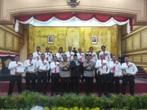 Tanggap Dalam Penanganan Tindak Kriminal, Buser 77 Polresta Kendari Terima Penghargaan Dari DPRD Sultra