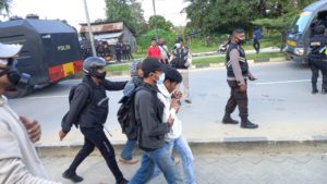 Bentrok Demo Mahasiswa, Polisi Amankan Sejumlah Orang