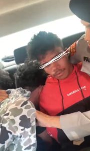 Kepergok Palak Warga Tiga Preman Bersajam Diamankan Polisi