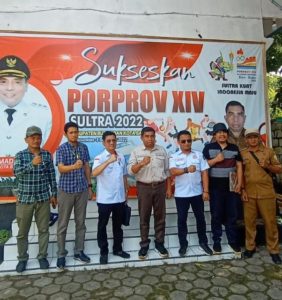 Terkait Lokasi Pemondokan Atlet  dan Venue, Panitia Kontingen Konsel  Koordinasi ke Panpel Porprov XIV Buton dan Baubau