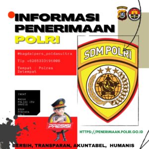 Penerimaan Anggota Polri, Biro SDM Polda Sultra Siapkan Contact Centre
