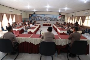 Polresta Kendari Laksanakan Giat Pengisian Survei Indeks Tata Kelola Online Polri Internal dan Eksternal