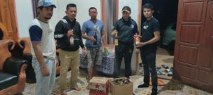 Polres Bombana Sita Puluhan Botol Miras Dalam Operasi Sikat Anoa 2022