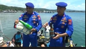 Empat Orang Pembom Ikan di Kolaka Ditangkap Polisi