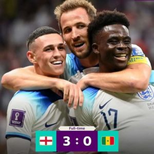 Inggris Sikat Senegal  3-0 , Hadapi  Prancis di Perempat Final