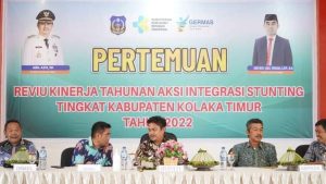 Pemda Koltim Review Program Pencegahan dan Penurunan Stunting Tahun 2022