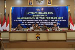 Latihan Pra Operasi Lilin Anoa 2022 Jadi Pedoman Pengamanan Nataru di Sulawesi Tenggara