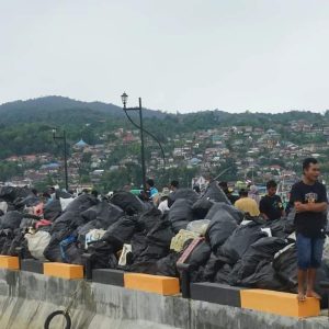 2000 Orang Ikut Aksi Bersih Sampah Jelang HUT Kota Kendari