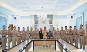 Pj Wali Kota  Kendari Terima Kunjungan Dosen Bersama 16 Praja IPDN