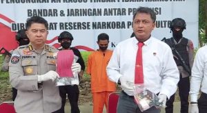 Berawal Dari Kecelakaan Lalu Lintas, Bandar Sabu di Kendari Ditangkap Polisi