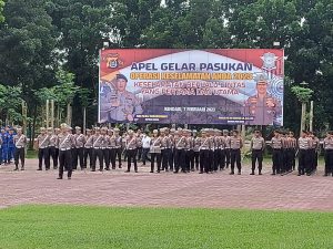 Apel Gelar Pasukan Ops Keselamatan Anoa 2023, Kesadaran Berlalulintas Jadi Prioritas Utama