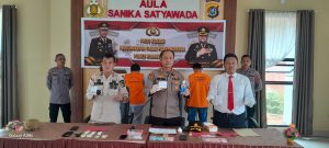 Periode Januari-Februari Polres Konawe Utara Amankan Empat Tersangka Narkoba dan 24 Gram Sabu