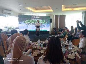 Kadin Sultra Gelar Sosialisasi Prosedur Ekspor Komoditas Pertanian Untuk Dorong Pelaku Usaha Go Internasional