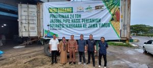 Misi Dagang Kadin Sultra Kembali Kirim 24 Ton Jagung Pipil Ke Jatim