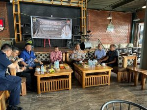 Coffee Morning Polda Sultra, Wakapolda Apresiasi Sinergitas Wartawan dan Polri