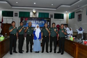 Siswi SMA 1 Kulisusu Perwakilan Kodim 1429/Butur Sabet Juara 2 Pada Lomba Pidato Antar Pelajar Tingkat Kodam XIV/Hasanudin