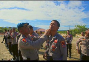 Tingkatkan Disiplin Propam Polres Konawe Utara Laksanakan Operasi Gaktibplin