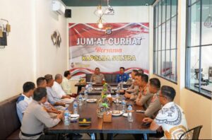 Warga Bende Curhat Soal Kamtibmas Kepada Kapolda Sultra