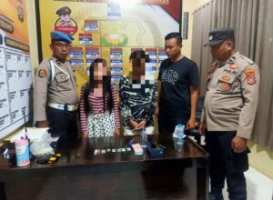 Terlibat Narkoba Pasutri di Wiwirano Ditangkap Polisi