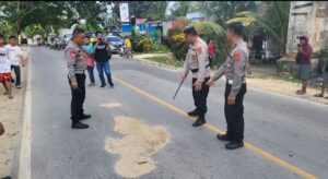 Dua Pelajar SMA Di Kendari Tewas Terlindas Truk Kontainer