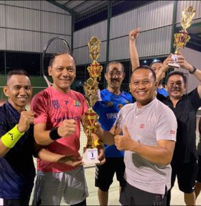 Kapolres Konawe Utara Gelar Tournamen Tennis Champions Presisi