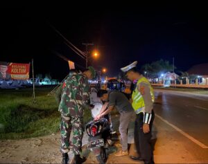 Razia Gabungan TNI – Polri Di Kolaka Timur Antisipasi Kamtibmas Selama Ramadan