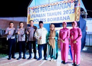 Pj Bupati Bombana Pantau Persiapan Pengamanan Lebaran Idul Fitri 2023