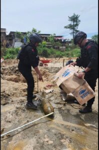 Buruh Temukan Bom Sisa Perang Dunia II Saat Bekerja