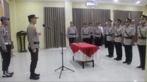 Dua Kasat dan Dua Kapolsek di Jajaran Polres Konawe Utara Berganti