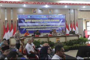 Rakor Lintas Sektoral Jelang Idul Fitri 2023 di Polda Sultra, Keselamatan Berkendara dan Kontrol Harga Bahan Pokok Jadi Prioritas