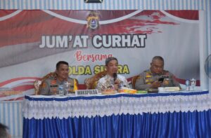 Warga Mokoau Apresiasi Giat Jumat Curhat Polda Sultra