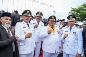 Puncak Peringatan Hari Otonomi Daerah Ke XXVII Berlangsung di Makassar